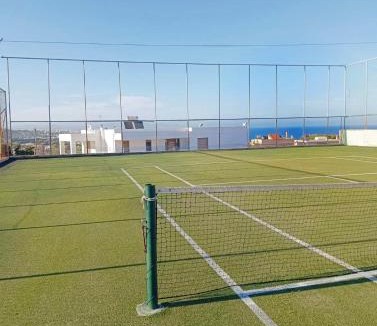Kallithea Villa | Villa Cleopatra Private Heated Pool, Tennis & Football