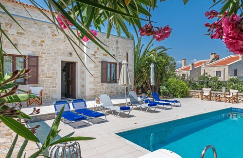 Prines Villa | Villa Despina in Prines Crete: A/C, Pr. pool, WiFi.