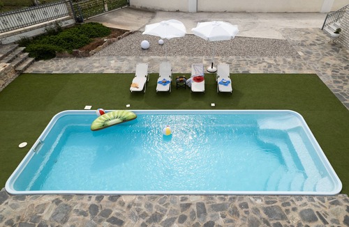 Argos Villa | Villa Ero Lux villa near Nafplio with pool, cinema room, grand piano