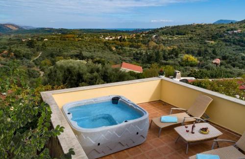 Provarma Villa | Villa Erontas -Private heated jacuzzi and mini pool