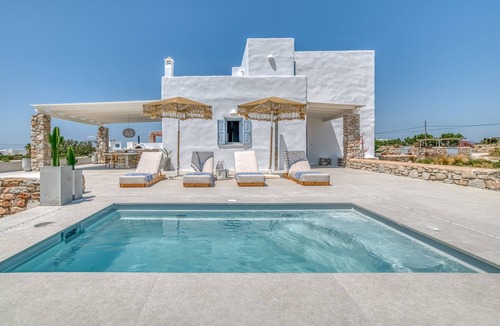 Nea Cryssi Akti Villa | Villa in Agia Irini with Sea & Sunset Views!