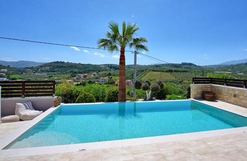 Kalyves Villa | Villa Konstantina, Villa with Sea Horizon & Private Pool by Posarelli Villas