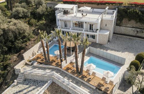 Gouvia Villa | Villa La Vista Residence - Exclusive Sea View Villa with 2 private pools