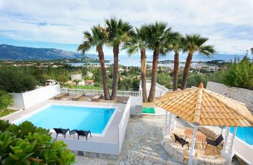 Gouvia Villa | Villa La Vista Residence - Exclusive Sea View Villa with 2 private pools