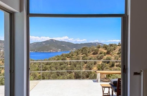 Galatas Villa | Villa Lefka amazinfg view