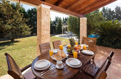 Chalikounas Villa | Villa Lefki Limni Retreat 300m from beach