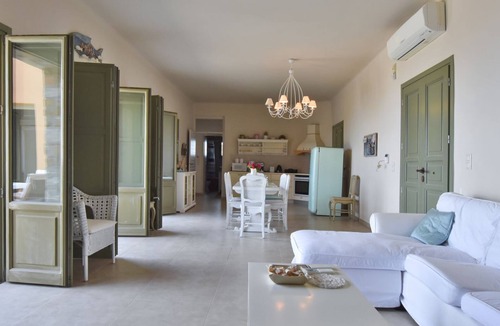 Kea Villa | Villa LENA:Beachfront Villa 70 m to sandy isolated Beaches C/spa outdoor jacuzzi
