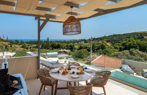 Palio Gerani Villa | Villa Metochi with Private Pool