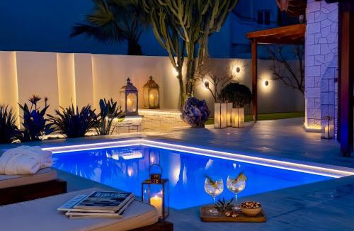 Kato Gouves Villa | Villa Olia Heated Pool 95m Walk to Sandy Beach