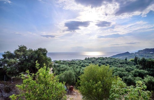 Lygia House | Villa Panorama Sea View Family Villa near Vrachos Beach Lygia