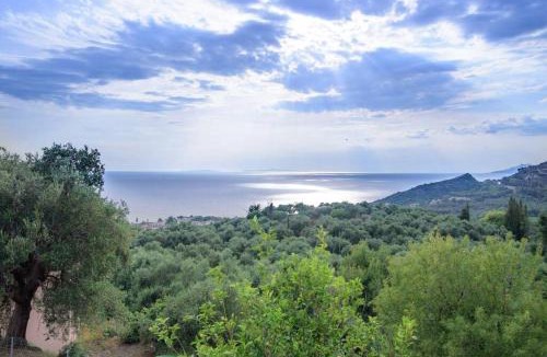 Lygia House | Villa Panorama Sea View Family Villa near Vrachos Beach Lygia