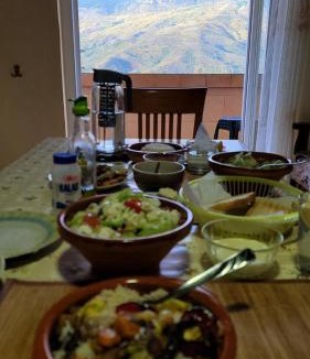 Fushebardhe House | Villa - Panoramic View of Vjosa River
