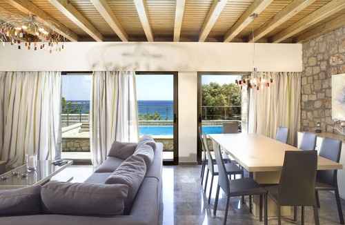 Pefkos House | Villa Passithea , 3 bedroom villa plus studio with private heated pool