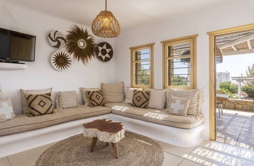 Platis Gialos Villa | Villa Posidonia sea view