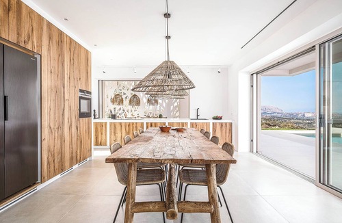 Apokoronas Villa | Villa Rayora Chania: Near to Beach/Private Heated Pool/Jacuzzi/Sea View