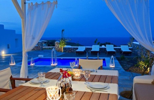 Kamari Villa | Villa Solaryth, Divine Sea Views, Private Pool, Furnished Terrace, Santorini