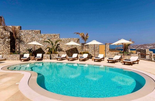 Kanalia Villa | Villa 'The Blue Diamond' with Sea View, Wi-Fi and Air Conditioning
