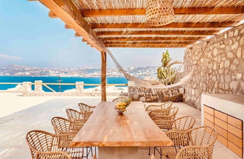 Kanalia Villa | Villa 'The Blue Diamond' with Sea View, Wi-Fi and Air Conditioning