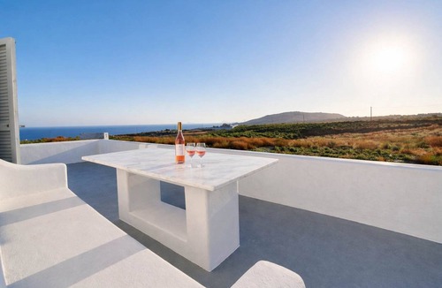 Vlychada Villa | Villa Therme Athen-Sea View Jacuzzi Santorini Stay