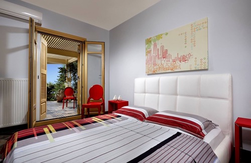 Maragas Resort | Villa 'Yellow' 8 pax Private Infinity pool - Beach hotel Villa Paradise Naxos