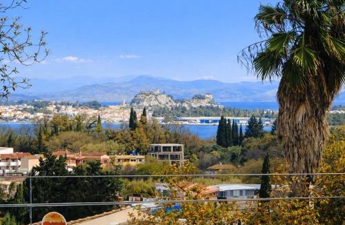 Corfu Apartment | Villa Yucca Apartment with Terrace View Starlink and Parking