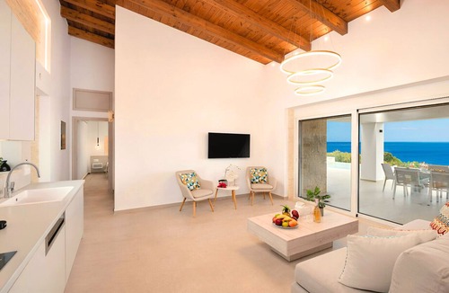 Filaki Villa | Vista Mare Gold Villa Heated Pool