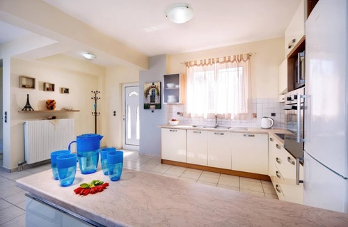 Chania Villa | Wonderful Villa with Private Pool, Panoramic Sea Views & Spacious Interiors