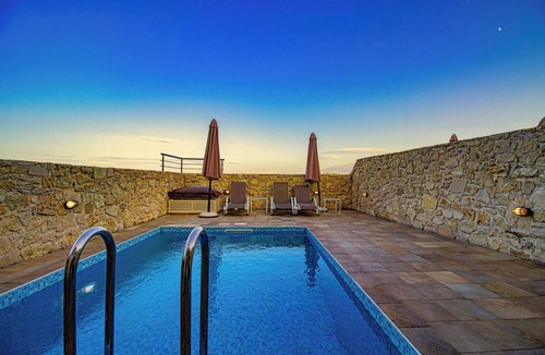 Marathokefala Villa | Zinnia Villa - Theo Villas With Sea View