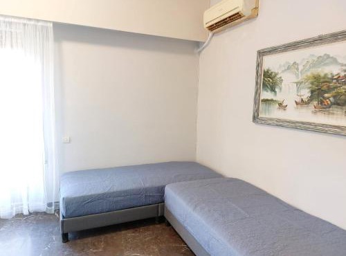 Γωνιακό φωτεινό 3κλινο δωμάτιο in Athens
