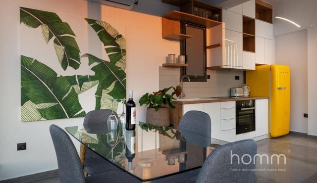 59m² homm Loft- Penthouse with Acropolis View,2ppl