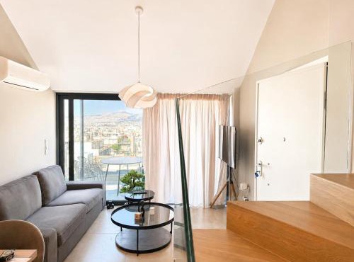 7th floor Athens Centre Penthouse, Acropolis View, Near Metro in Athens