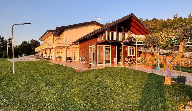 A two-storey wooden villa fully equipped with all amenities with Love in Durrës