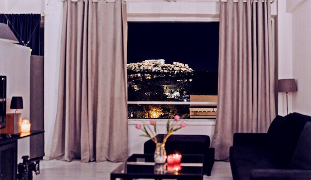 Acropolis view large apartment,please watch video