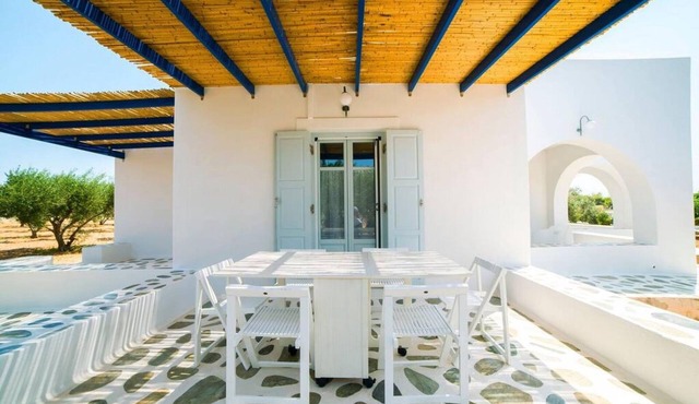Aegean Villa in Paros in Lagkeri