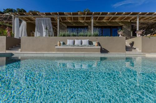 AER Brand New Romantic Villa for Two with Private Pool Full Sea View