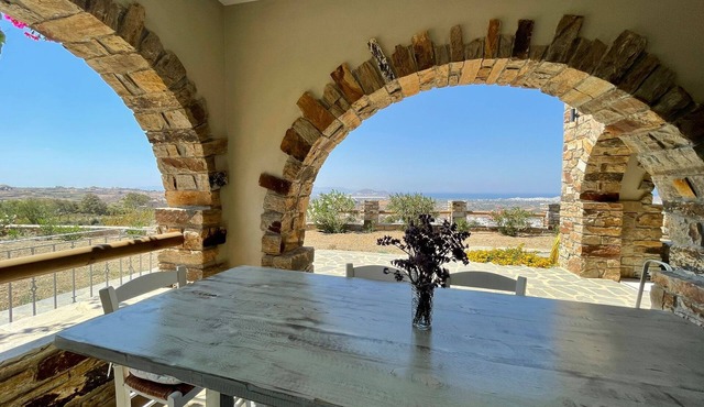 Aetheras House, surrounded by nature & olive trees is ready to welcome you! in Naxos