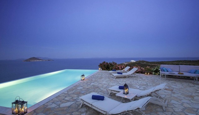 Alluring Patmos Villa | Villa Heracles’ Rest | 5 Bedrooms | Scenic Verandas |.