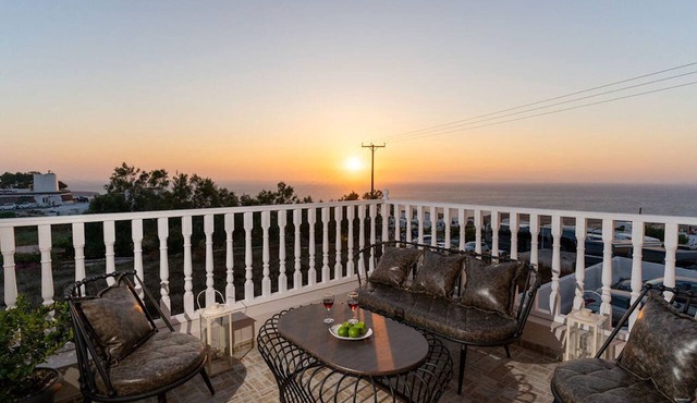 Amazing Santorini Villa | Amarie House | 3 Bedrooms | Phenomenal Sea View
