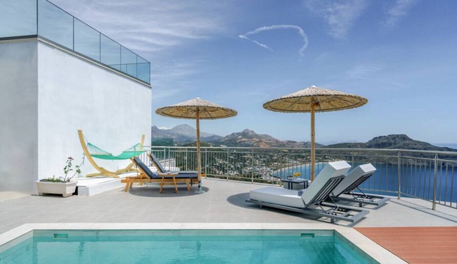 Amazing Seaview with Private Pool & BBQ in Plakias