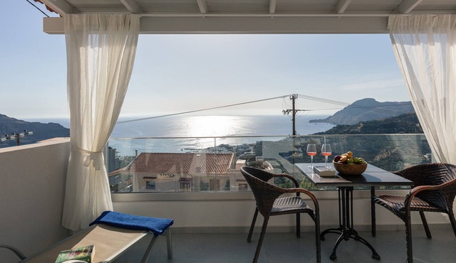 AnnaView Superior Apartment No12 with Seaview in Agios Vasileios