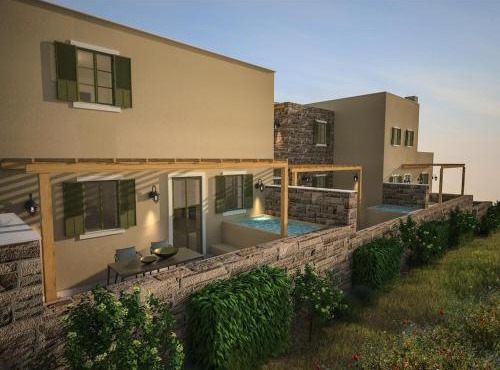Apartment in Zia with terrace