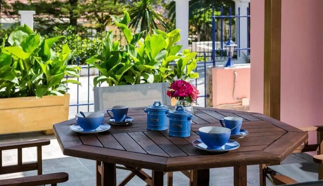Apartment 'Moulinos Cottages Angeliki' with Shared Terrace, Wi-Fi and Air Conditioning