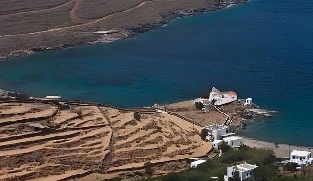 Apartment 'The View House 3' with Sea View, Wi-Fi and Air Conditioning in Kithnos Chora