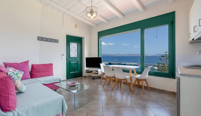Apartment 'Two Bedroom Sea View' with Sea View, Wi-Fi and Air Conditioning