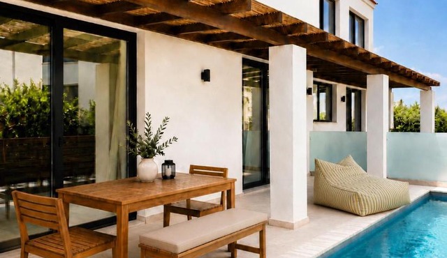 athanasian side sea view home in Polychrono