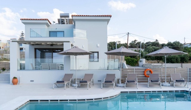 Athel Panoramic view Villas Stavros in Agia Paraskevi