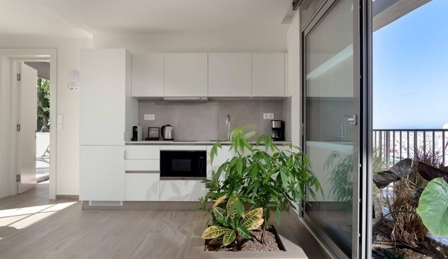 Athens Hill - Rooftop Apartment with Hot Tub in Kallithea