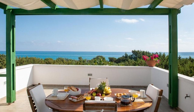 Beachfront Villa SeaShell Superior in Rhodes