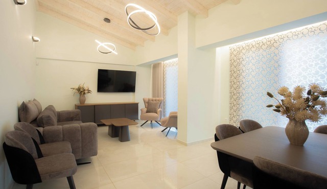 BRAND NEW LUXURY APARTMENT IN CENTRAL LOCATION IN NIDRI, LEFKADA.