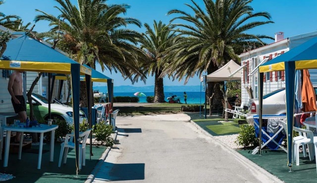 Castello Camping Summer Resort Mobilehome Happy Premium for 5 people in Sithonia